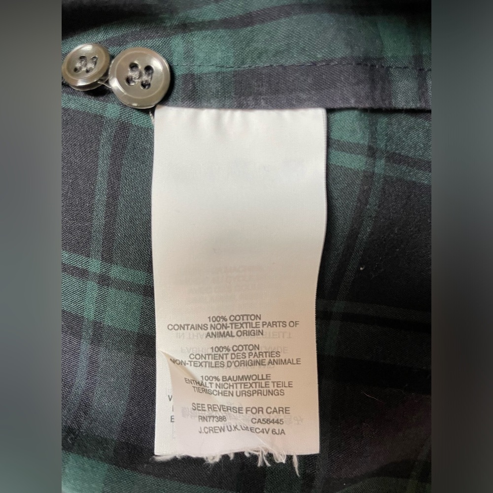 J. Crew Perfect Fit Button Down Top - Picture 4 of 6